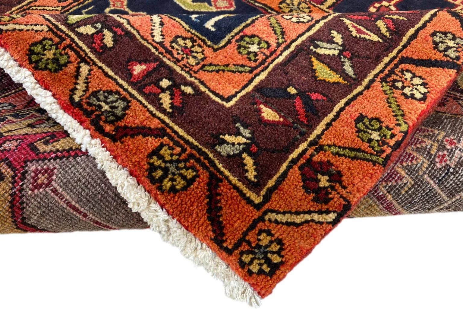 Persian Rug Meshkin 315 x 120 cm Wool Hand-knotted