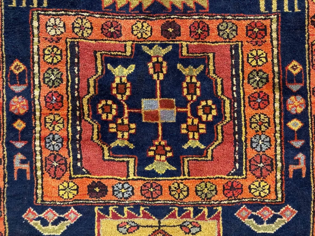 Persian Rug Meshkin 315 x 120 cm Wool Hand-knotted