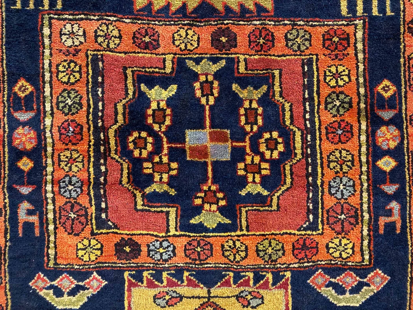 Persian Rug Meshkin 315 x 120 cm Wool Hand-knotted