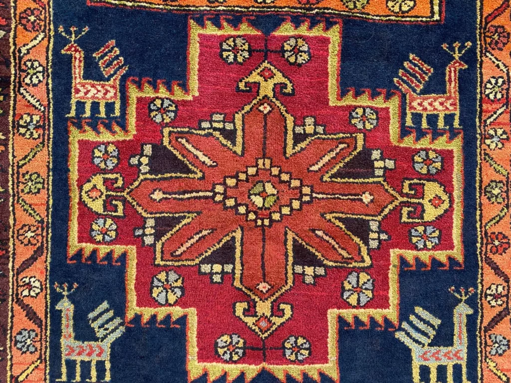 Persian Rug Meshkin 315 x 120 cm Wool Hand-knotted
