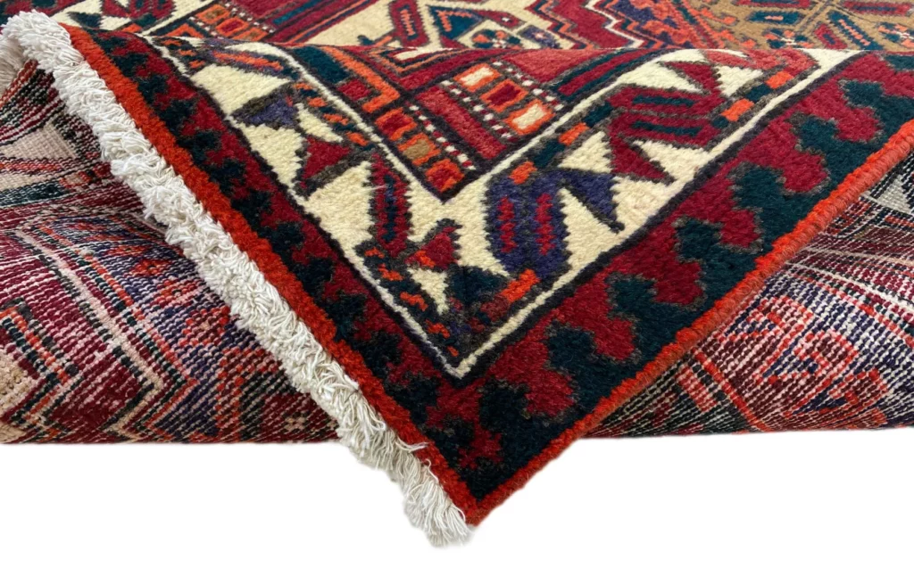 Persian Rug Meshkin 332 x 110 cm Wool Hand-knotted