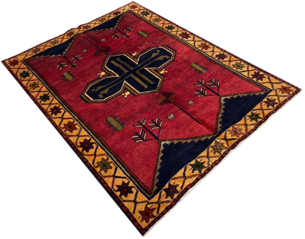 Persian Rug Shiraz 210 x 160 cm Wool Hand-knotted