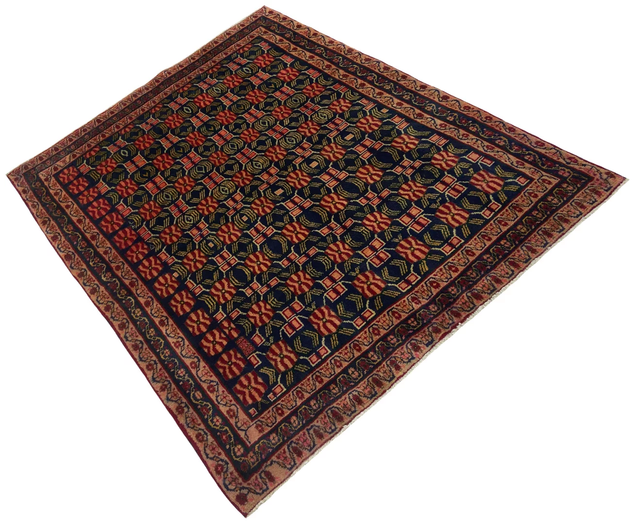 Persian Rug Sirjan 200 x 151 cm Wool Hand-knotted