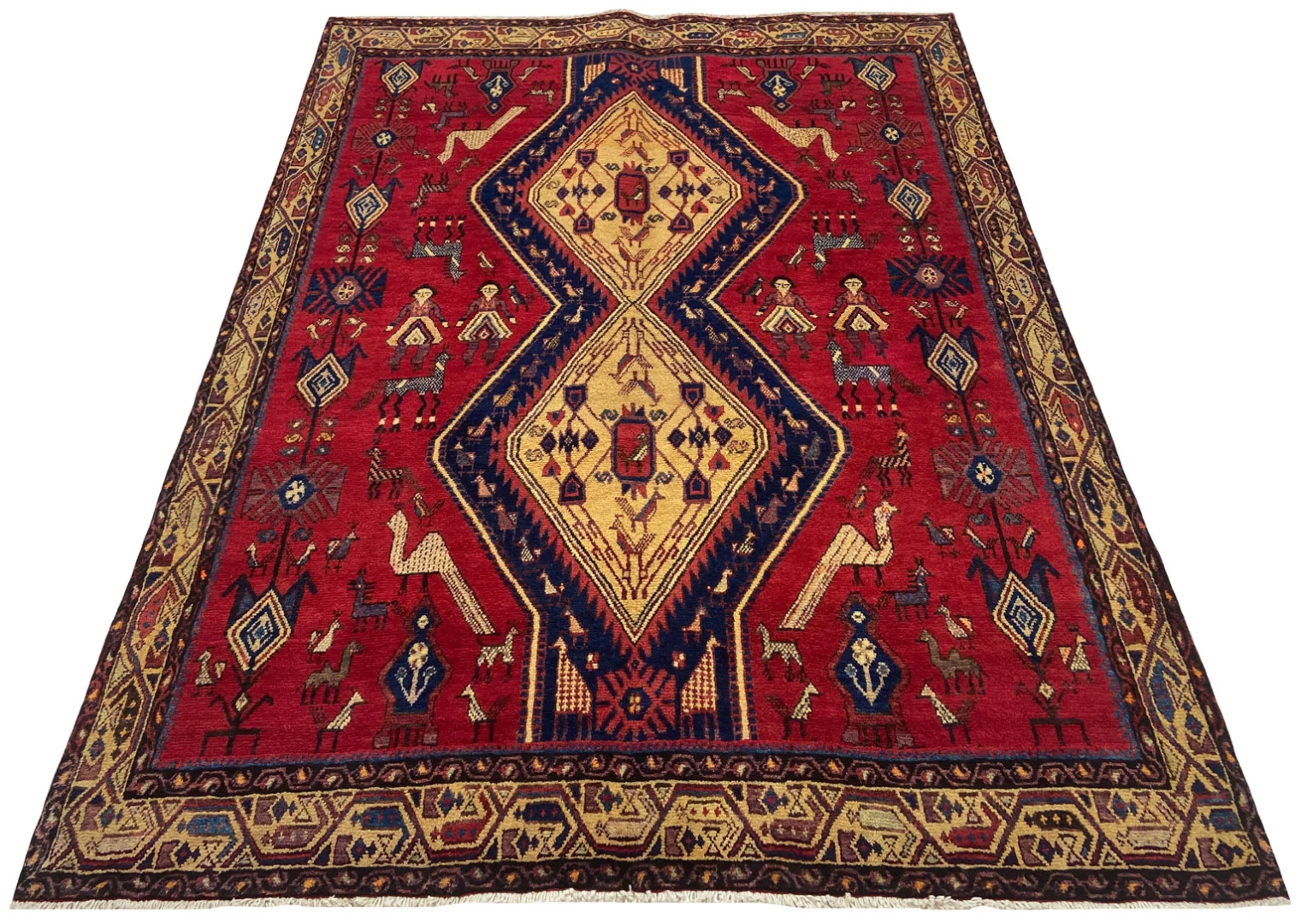 sirjan-teppich-208-x-153-cm-nimbaf-exotisch-handgeknupft-fur-teppiche-1 Persian Rug Sirjan 208 x 153 cm Wool Hand-knotted