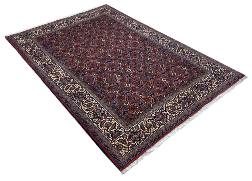 Persian Rug Zanjan 211 x 145 cm Cotton Hand-knotted
