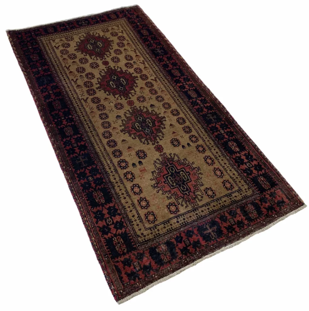 balutsch-orientteppich-170x92-cm-120000-250000-knoten-handgeknupft-1 Oriental Rug Baluch 170 x 92 cm Wool Hand-knotted