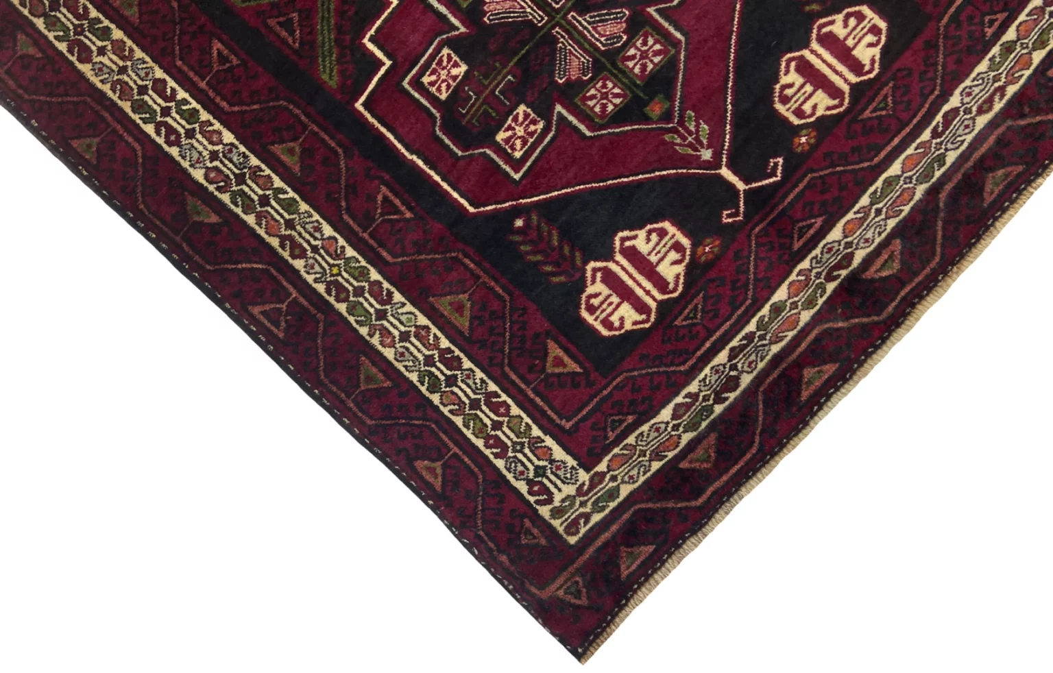 Oriental Rug Baluch 250 x 105 cm Wool Hand-knotted
