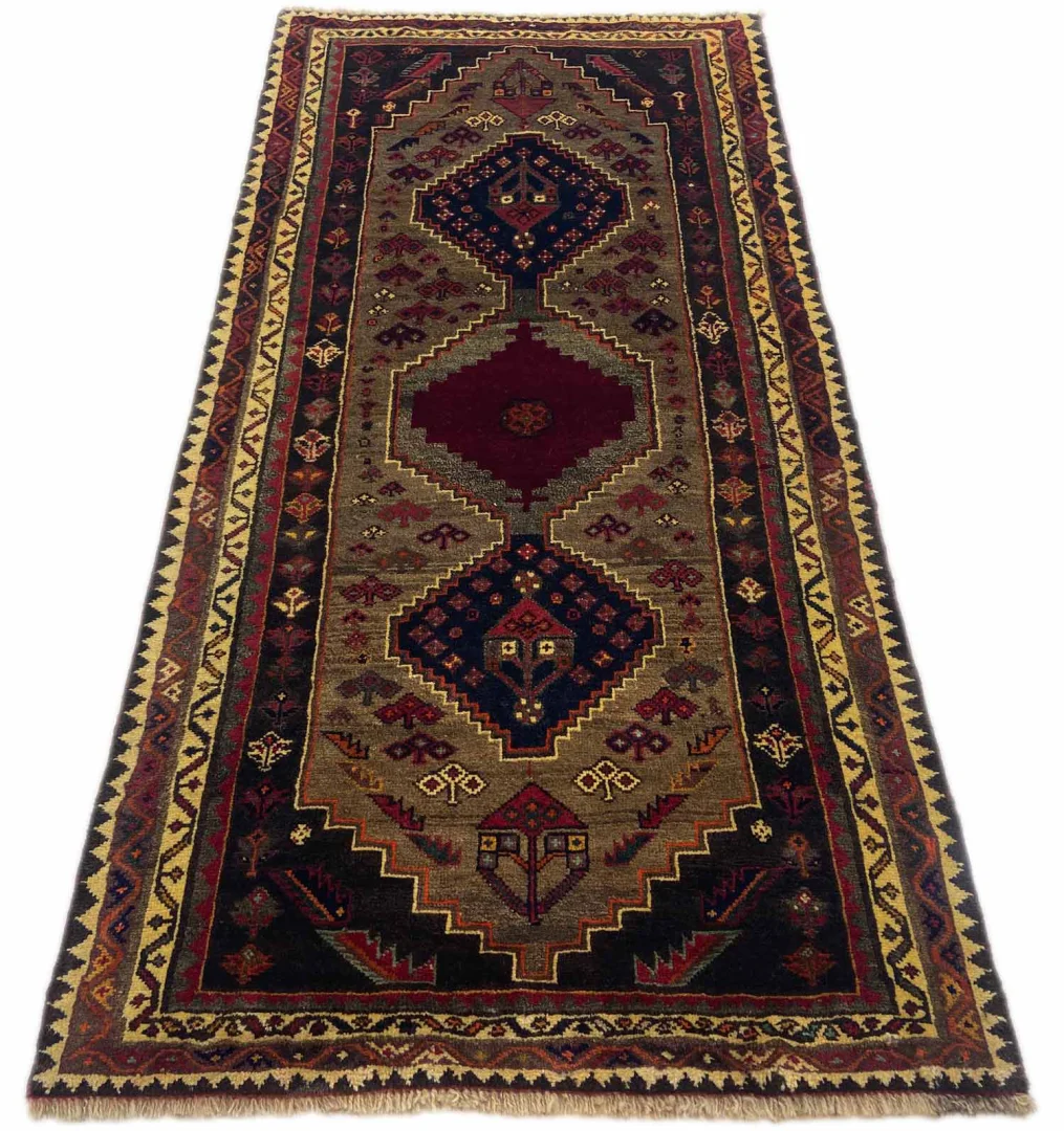 Persian Rug Fars 213 x 102 cm Wool Hand-knotted