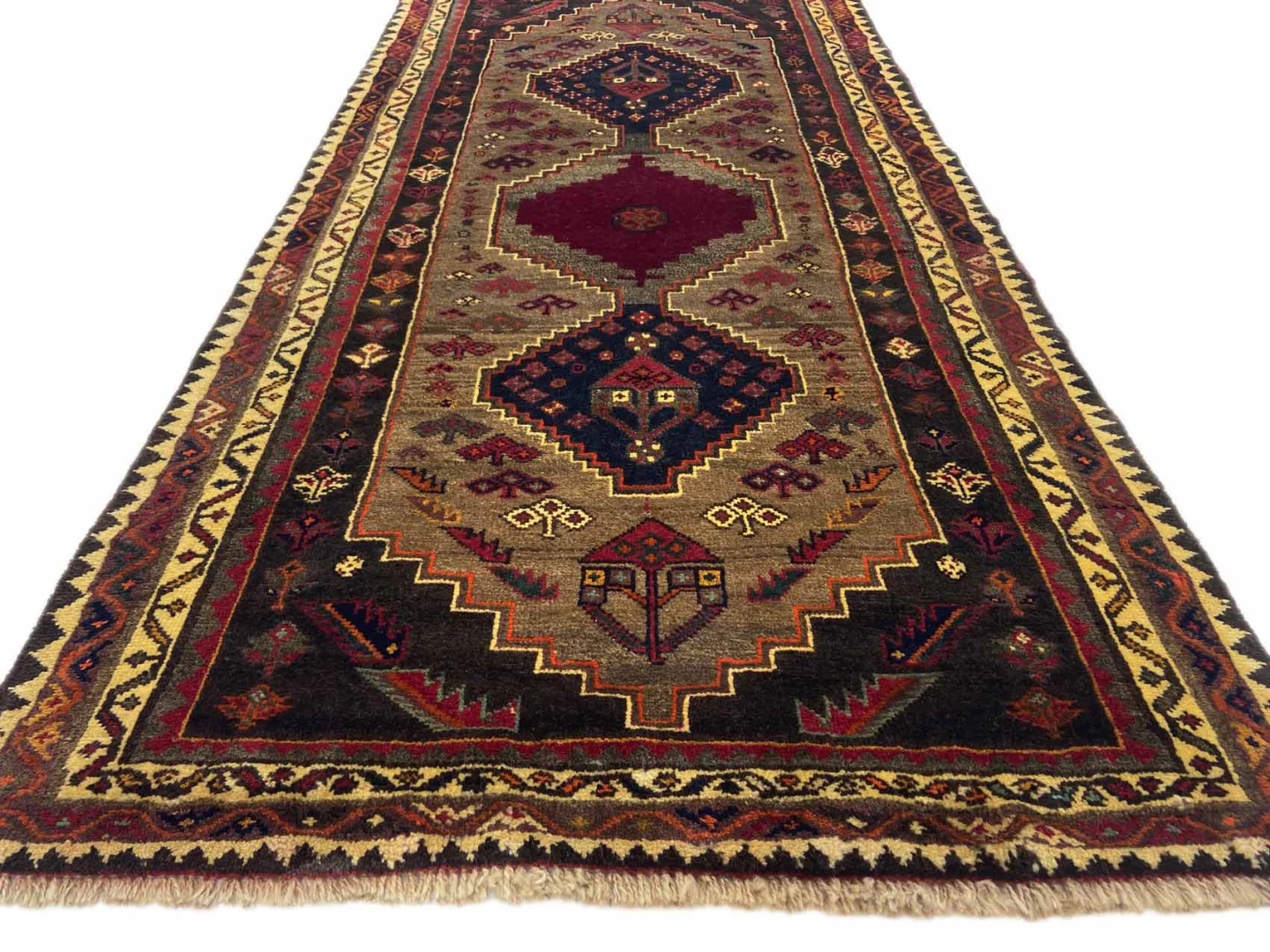 Persian Rug Fars 213 x 102 cm Wool Hand-knotted