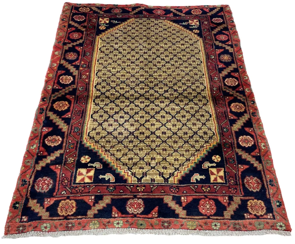 Persian Rug Hamadan 144 x 107 cm Wool Hand-knotted
