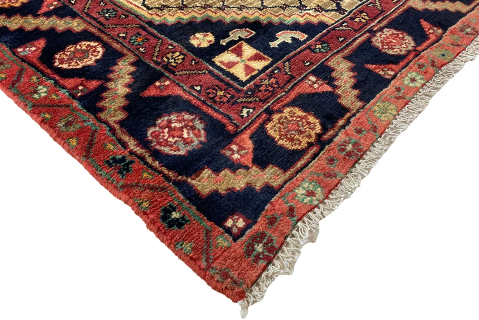 Persian Rug Hamadan 144 x 107 cm Wool Hand-knotted