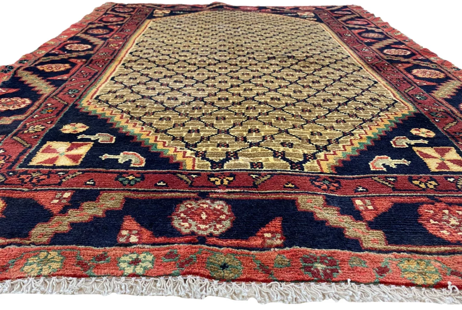Persian Rug Hamadan 144 x 107 cm Wool Hand-knotted