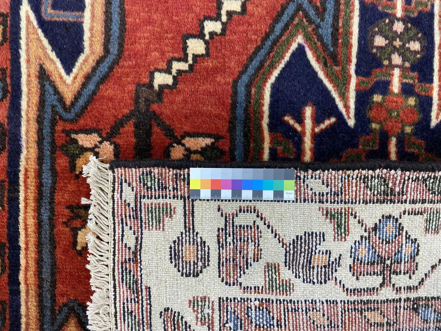 hamadan-teppich-154x113-cm-100000-knoten-handgeknupft-fur-teppiche-8 Persian Rug Hamadan 154 x 113 cm Wool Hand-knotted
