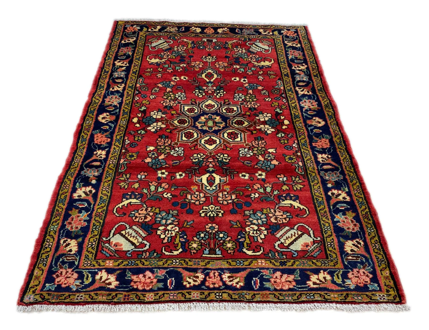 Persian Rug Hamadan 160 x 108 cm Wool Hand-knotted