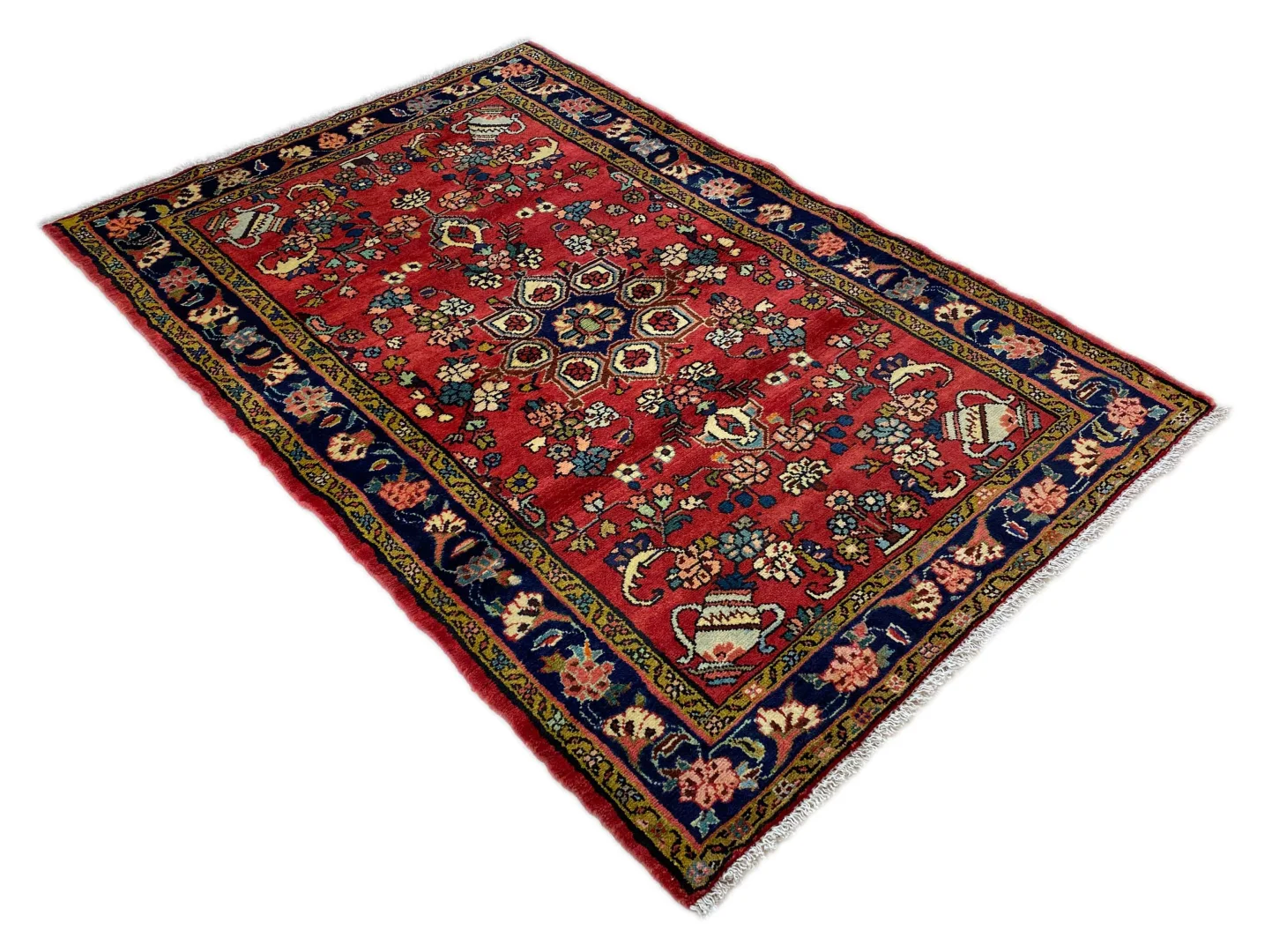 Persian Rug Hamadan 160 x 108 cm Wool Hand-knotted