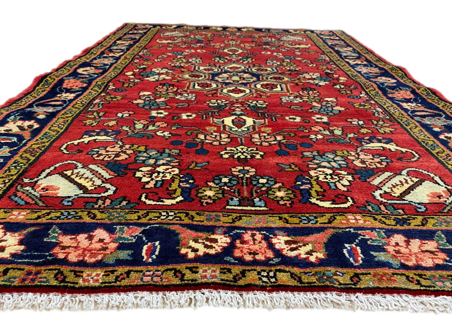 Persian Rug Hamadan 160 x 108 cm Wool Hand-knotted