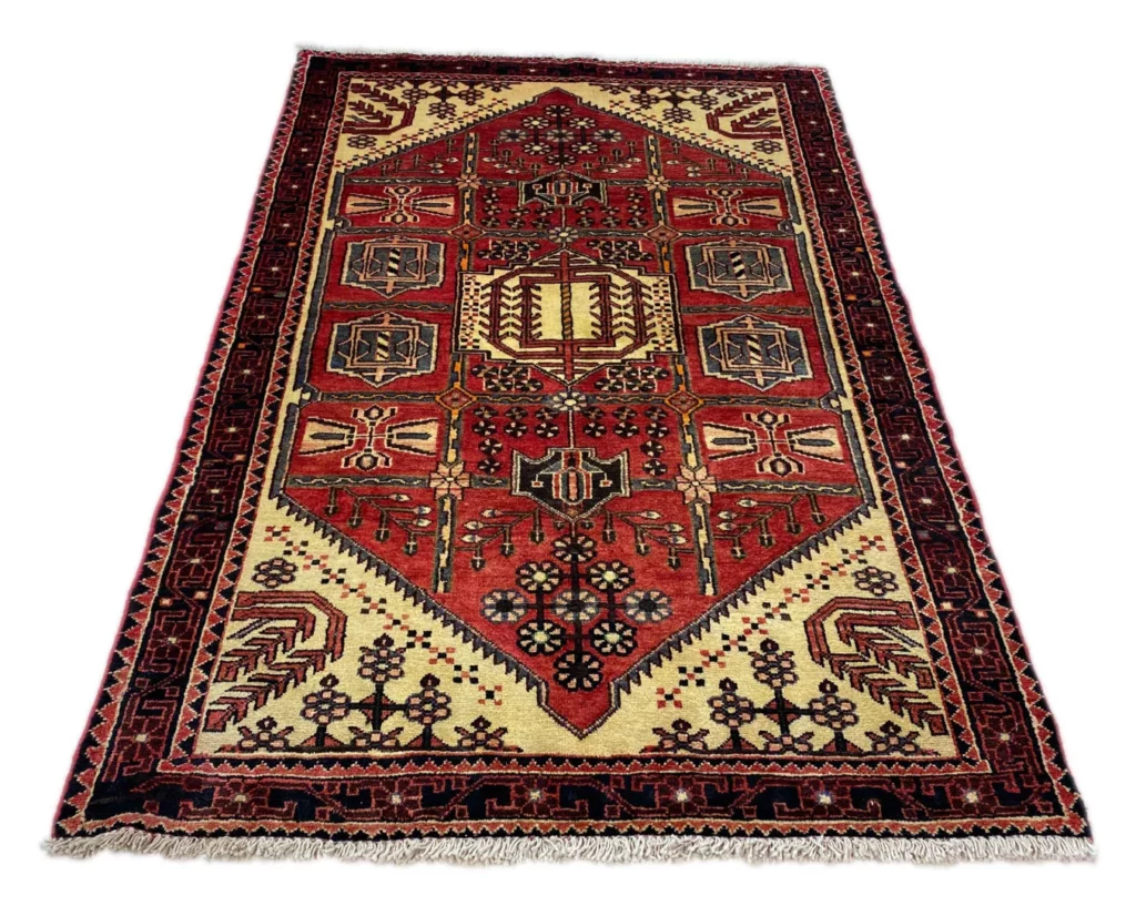 Persian Rug Hamadan 160 x 107 cm Wool Hand-knotted