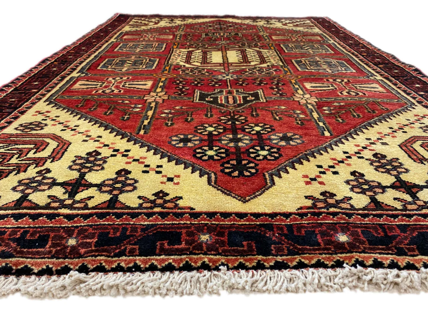 Persian Rug Hamadan 160 x 107 cm Wool Hand-knotted