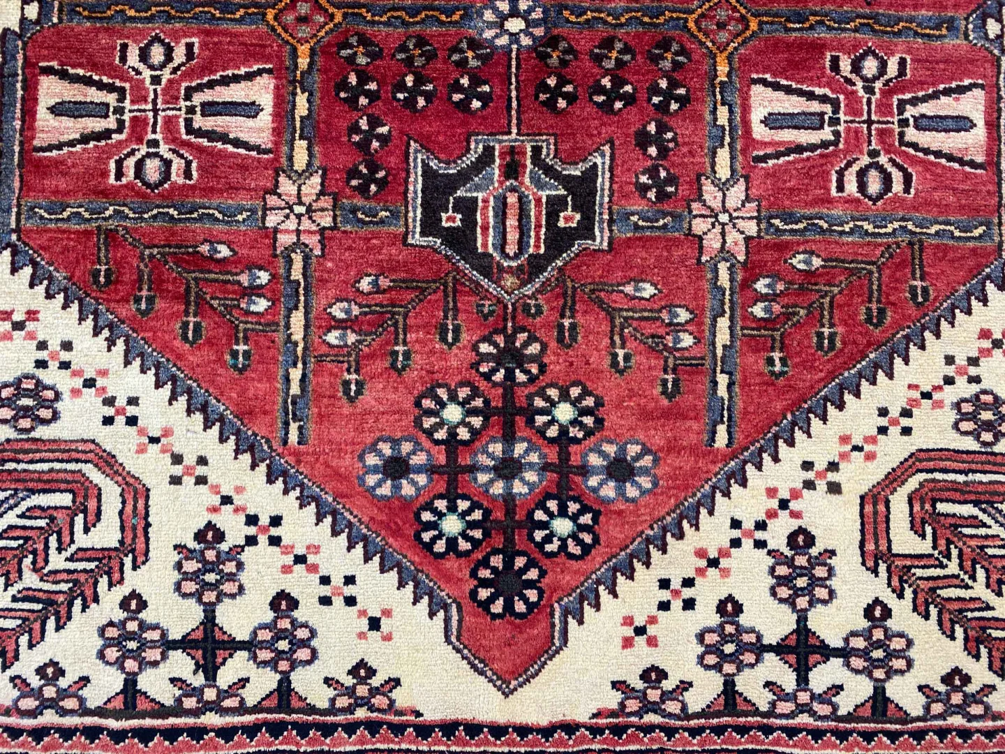 Persian Rug Hamadan 160 x 107 cm Wool Hand-knotted