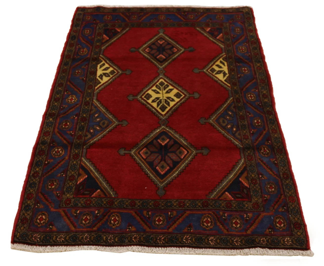 hamadan-teppich-161x96-cm-100000-knoten-handgeknupft-fur-teppiche-1 Persian Rug Hamadan 161 x 96 cm Wool Hand-knotted