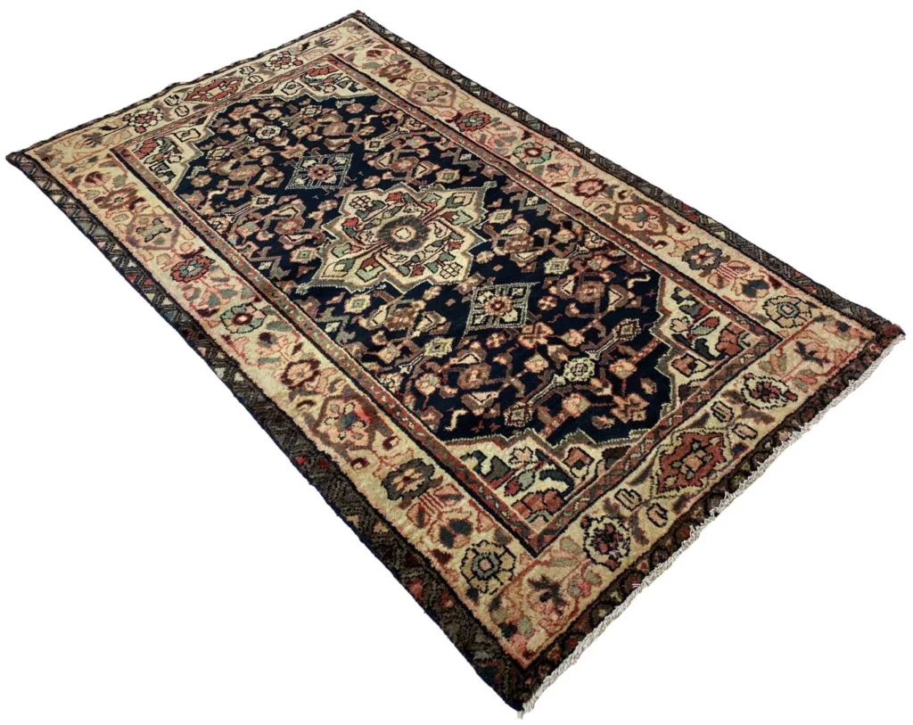 hamadan-orientteppich-166-x-98-cm-handgeknupft-fur-teppiche-2 Oriental Rug Hamadan 166 x 98 cm Wool Hand-knotted