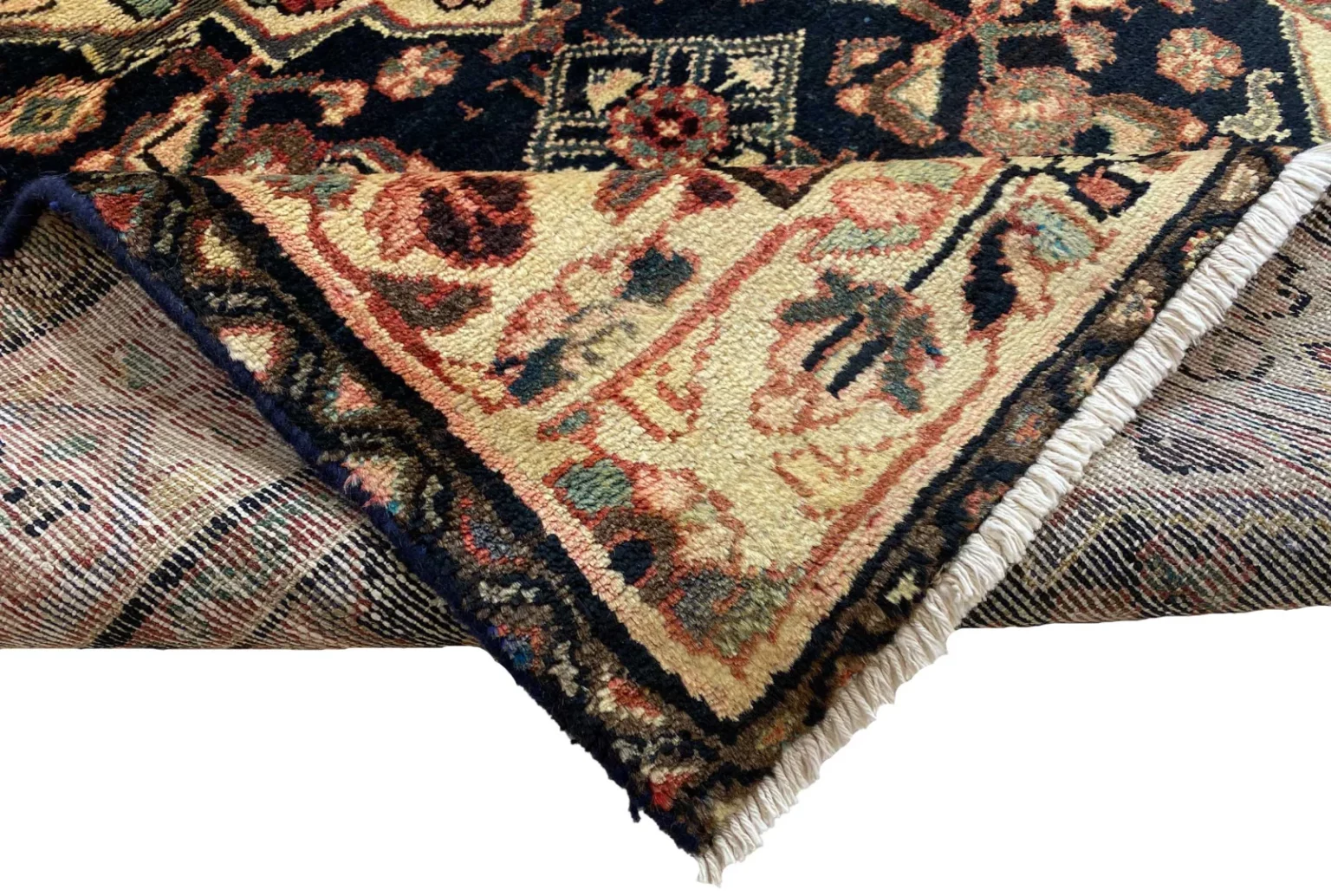 hamadan-orientteppich-166-x-98-cm-handgeknupft-fur-teppiche-7 Oriental Rug Hamadan 166 x 98 cm Wool Hand-knotted