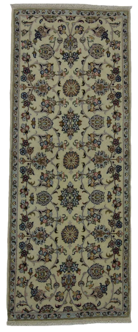 keshan-teppich-210-x-82-cm-150000-knoten-m-handgeknupft-orientteppich Persian Rug Kashan 210 x 82 cm Wool Hand-knotted