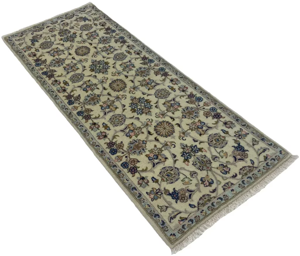 keshan-teppich-210-x-82-cm-150000-knoten-m-handgeknupft-orientteppich-2 Persian Rug Kashan 210 x 82 cm Wool Hand-knotted