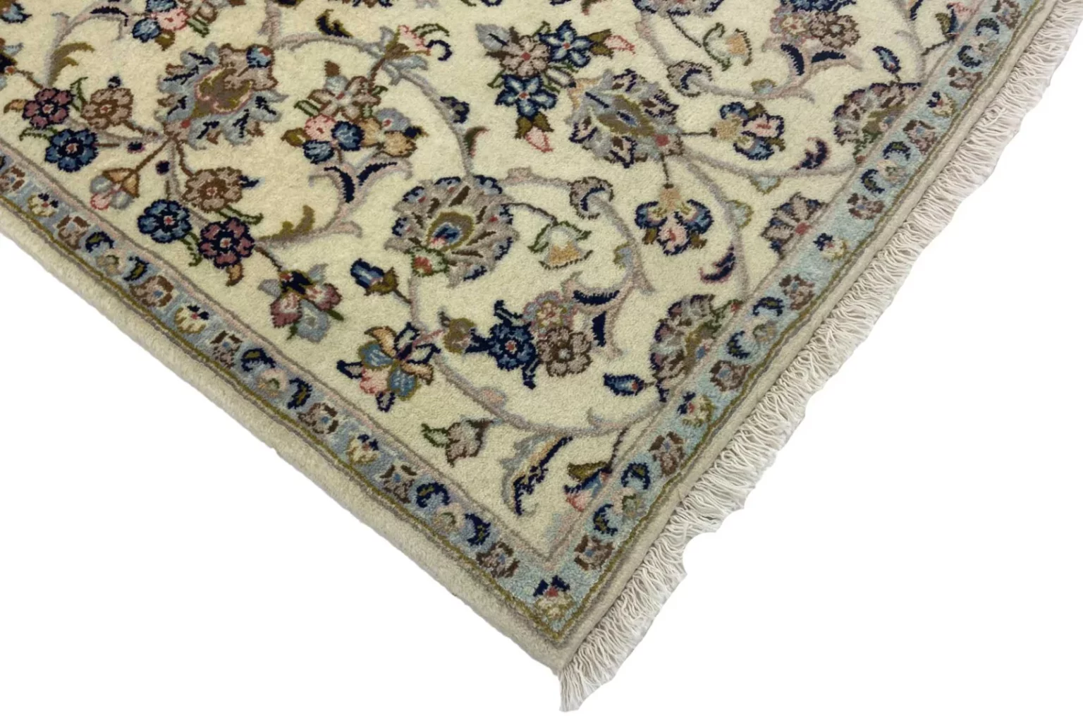 keshan-teppich-210-x-82-cm-150000-knoten-m-handgeknupft-orientteppich-3 Persian Rug Kashan 210 x 82 cm Wool Hand-knotted