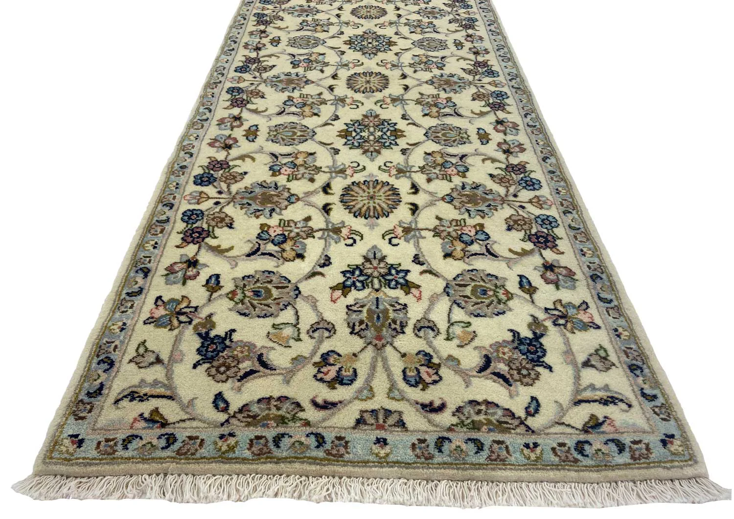 keshan-teppich-210-x-82-cm-150000-knoten-m-handgeknupft-orientteppich-4 Persian Rug Kashan 210 x 82 cm Wool Hand-knotted