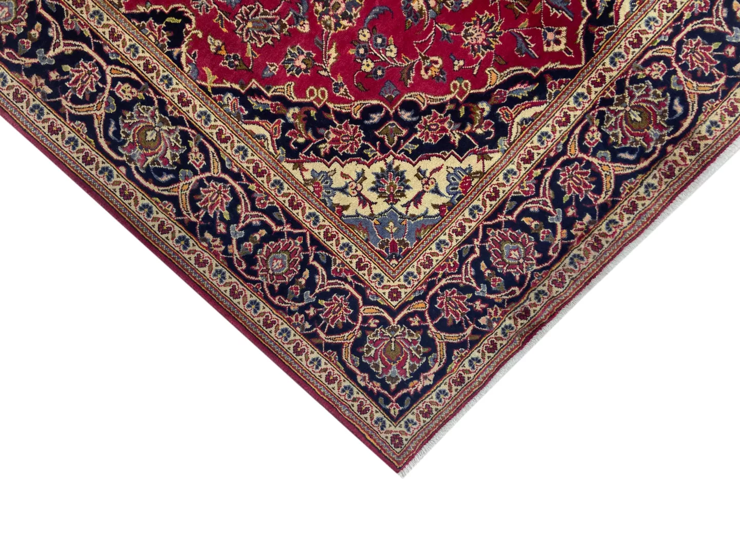 keshan-teppich-211-x-141-cm-150000-300000-knoten-handgeknupft-3 Persian Rug Kashan 211 x 141 cm Wool Hand-knotted