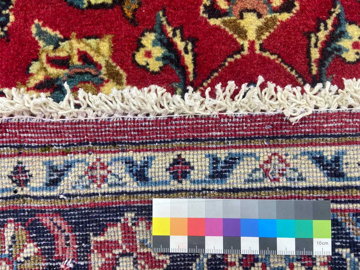 Persian Rug Kashan 300 x 75 cm Wool Hand-knotted
