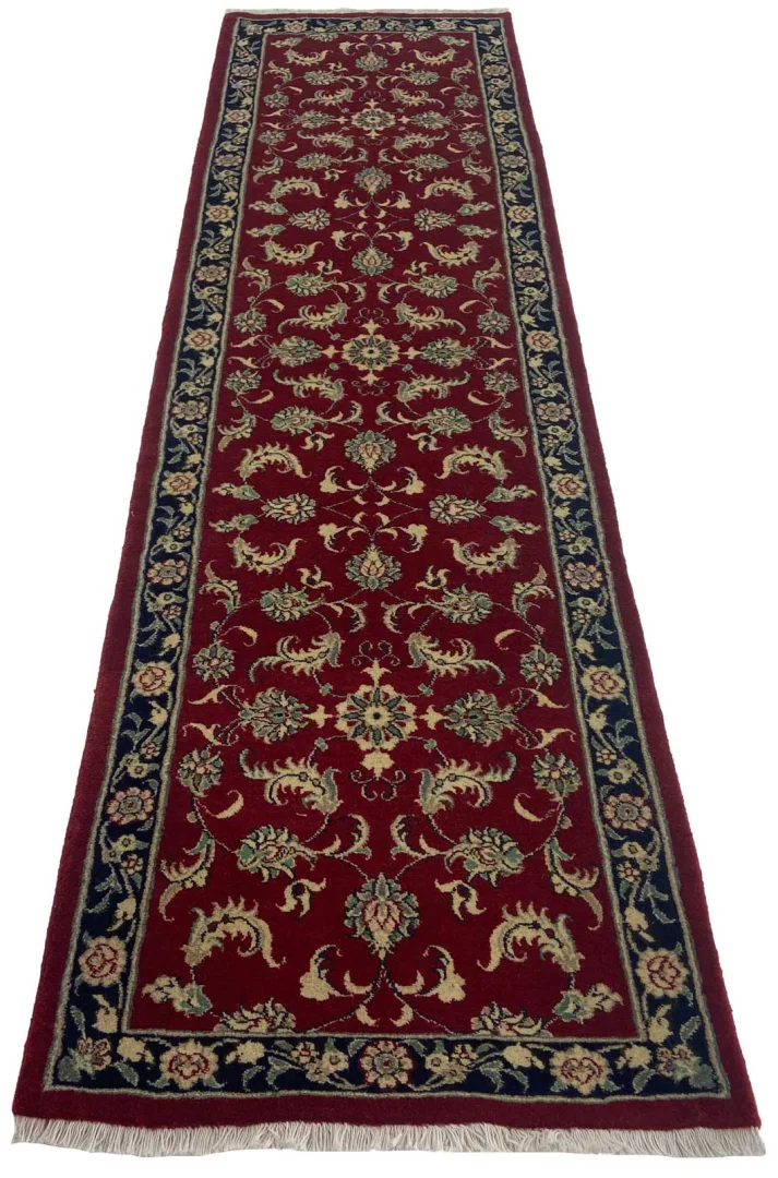 orientteppich-maschhad-285x77-cm-florales-muster-250000-knoten-handgeknupft-1 Persian Rug Mashhad 285x77 cm Wool Hand-knotted
