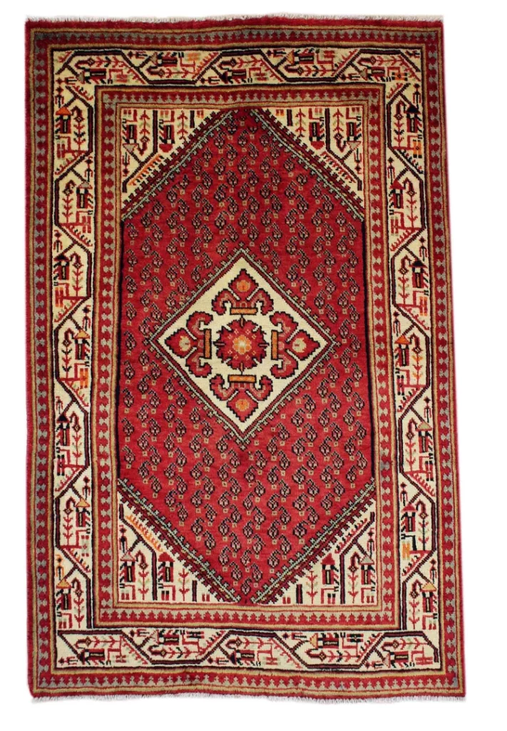 Persian Rug Sarouk 168 x 107 cm Wool Hand-knotted