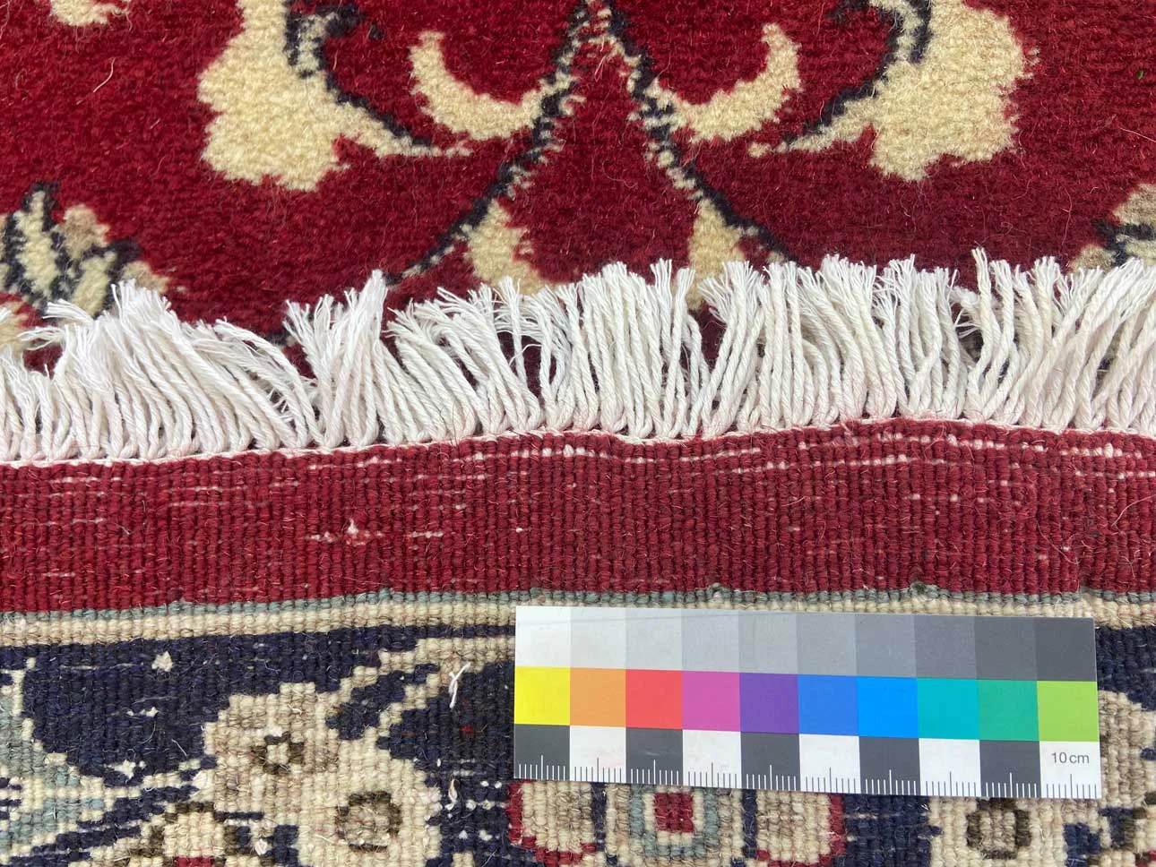 orientteppich-maschhad-285x77-cm-florales-muster-250000-knoten-handgeknupft-5 Persian Rug Mashhad 285x77 cm Wool Hand-knotted