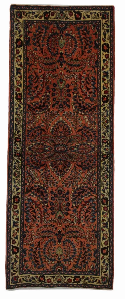 sarough-orientteppich-205-x-78-cm-200000-knoten-handgeknupft Persian Rug Sarouk 205 x 78 cm Hand-knotted