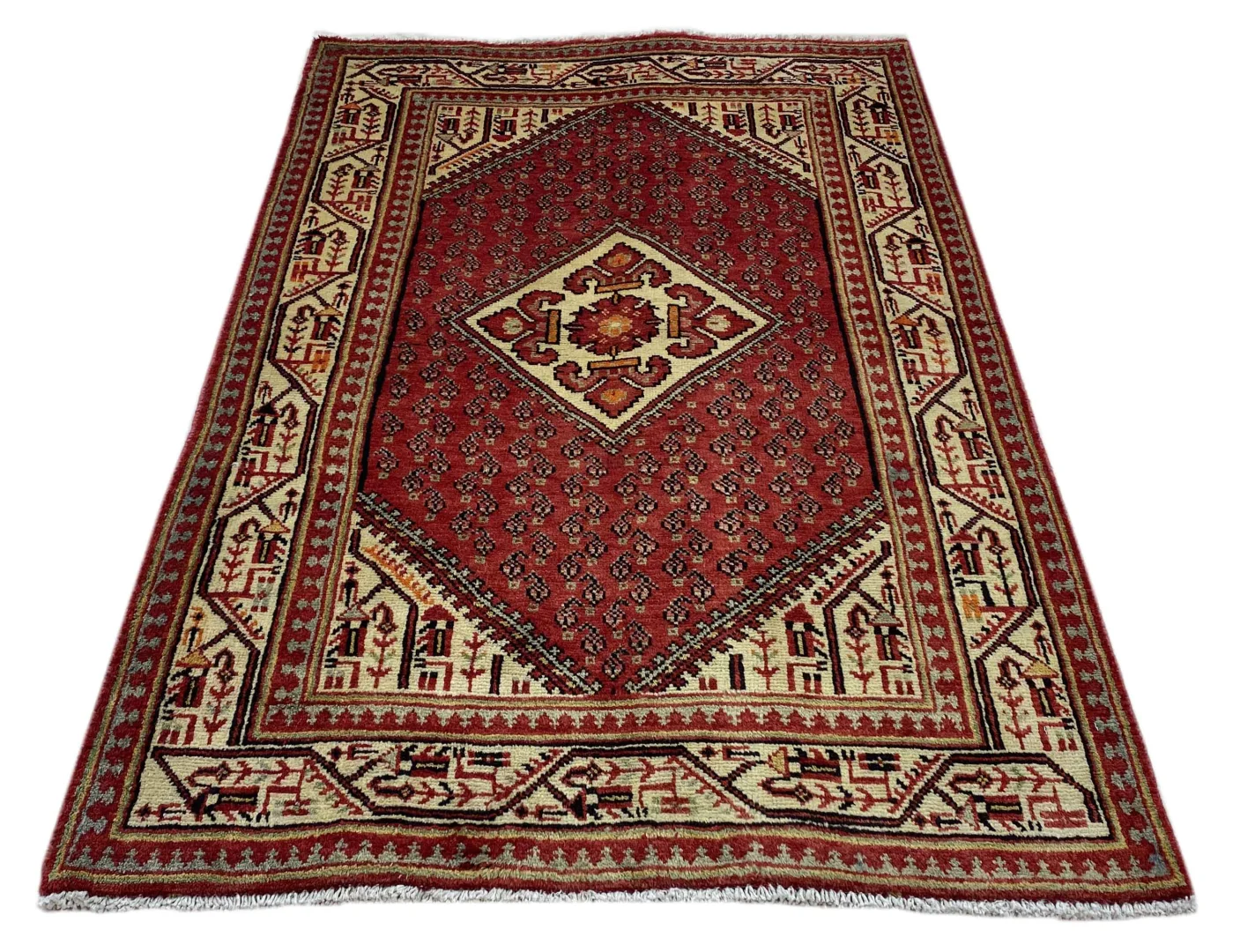 Persian Rug Sarouk 168 x 107 cm Wool Hand-knotted