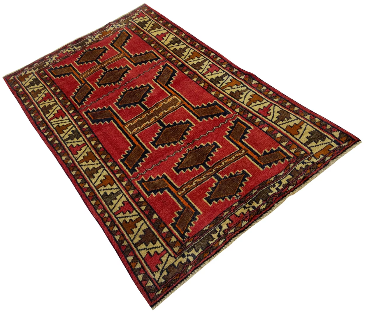 Persian Rug Shiraz 188 x 120 cm Wool Hand-knotted