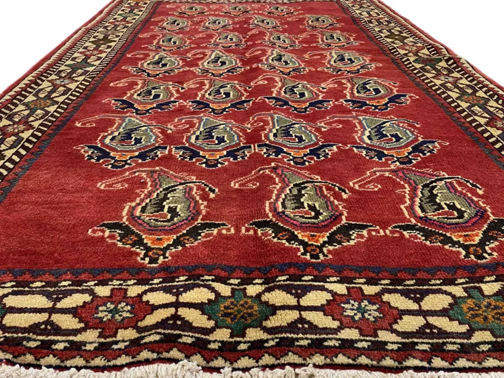 Persian Rug Shiraz 223 x 128 cm Wool Hand-knotted