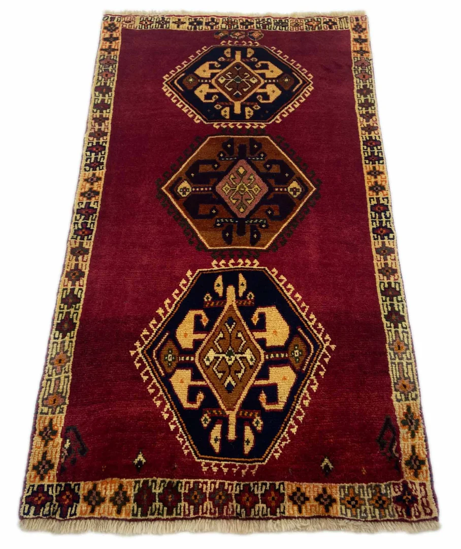 Persian Rug Fars 144 x 80 cm Wool Hand-knotted