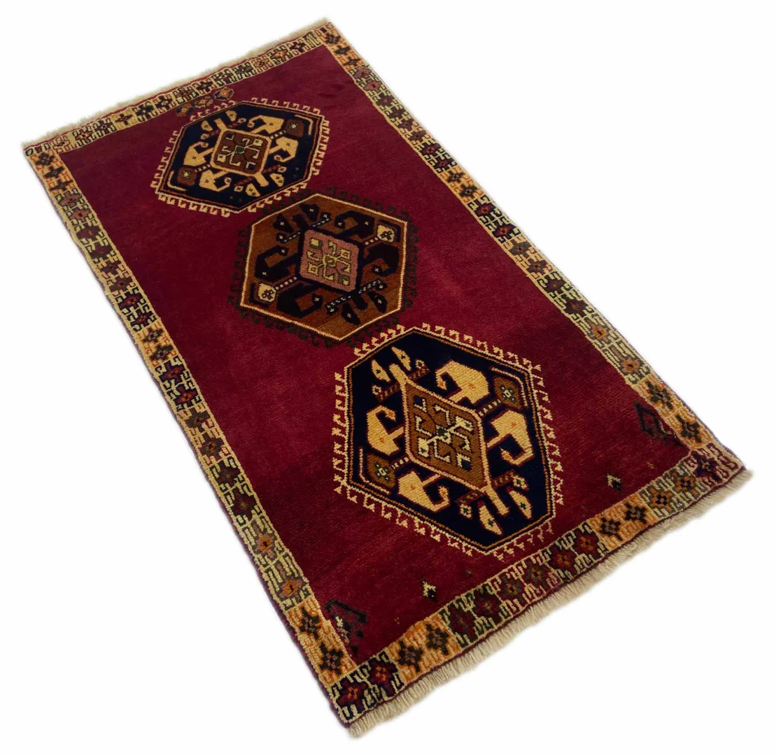Persian Rug Fars 144 x 80 cm Wool Hand-knotted
