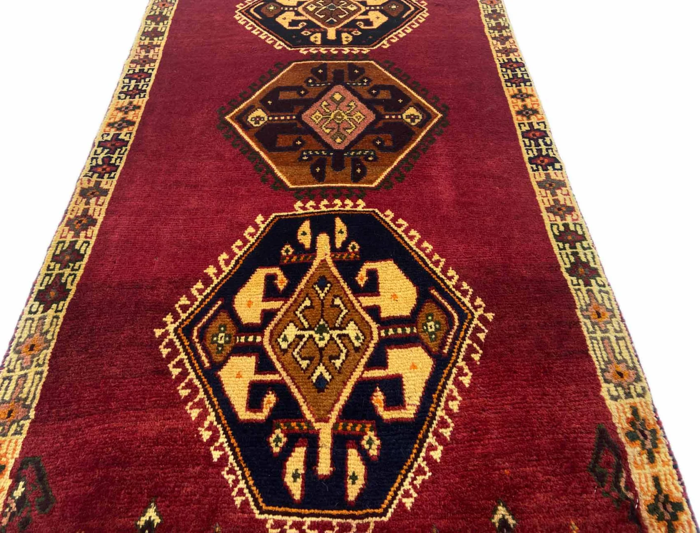 Persian Rug Fars 144 x 80 cm Wool Hand-knotted