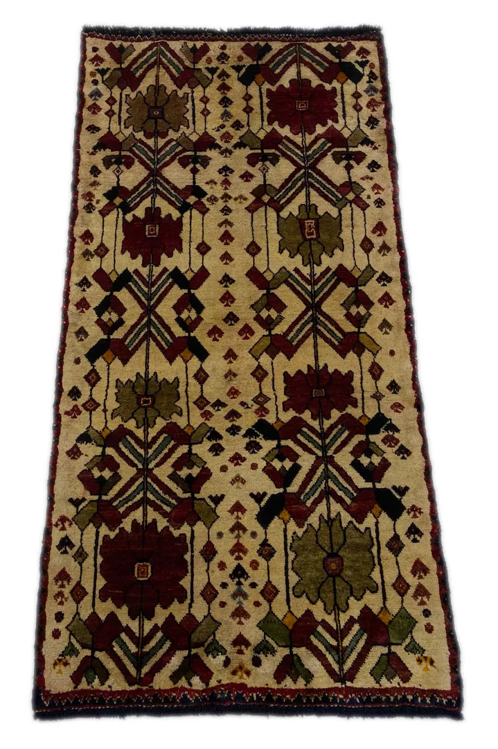 Persian Rug Qashqai 114 x 55 cm Wool Hand-knotted