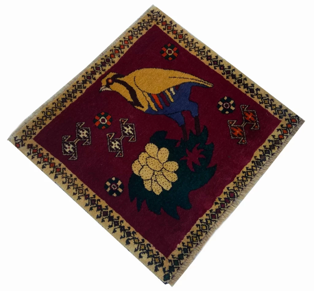 Persian Rug Fars 54 x 57 cm Wool Hand-knotted