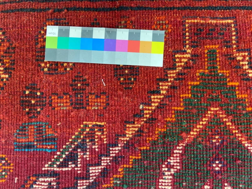 Persian Rug Qashqai 55 x 62 cm Wool Hand-knotted