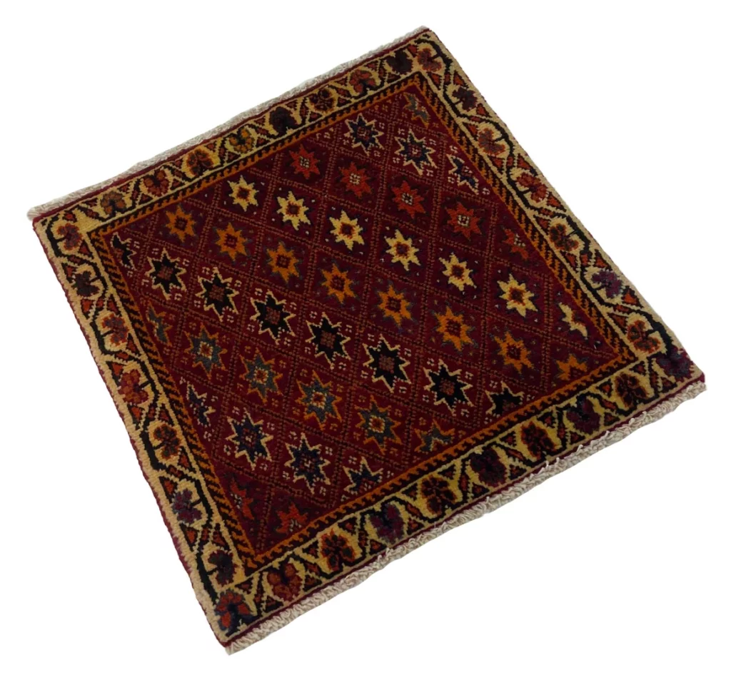 Persian Rug Qashqai 56x54 cm Wool Hand-knotted