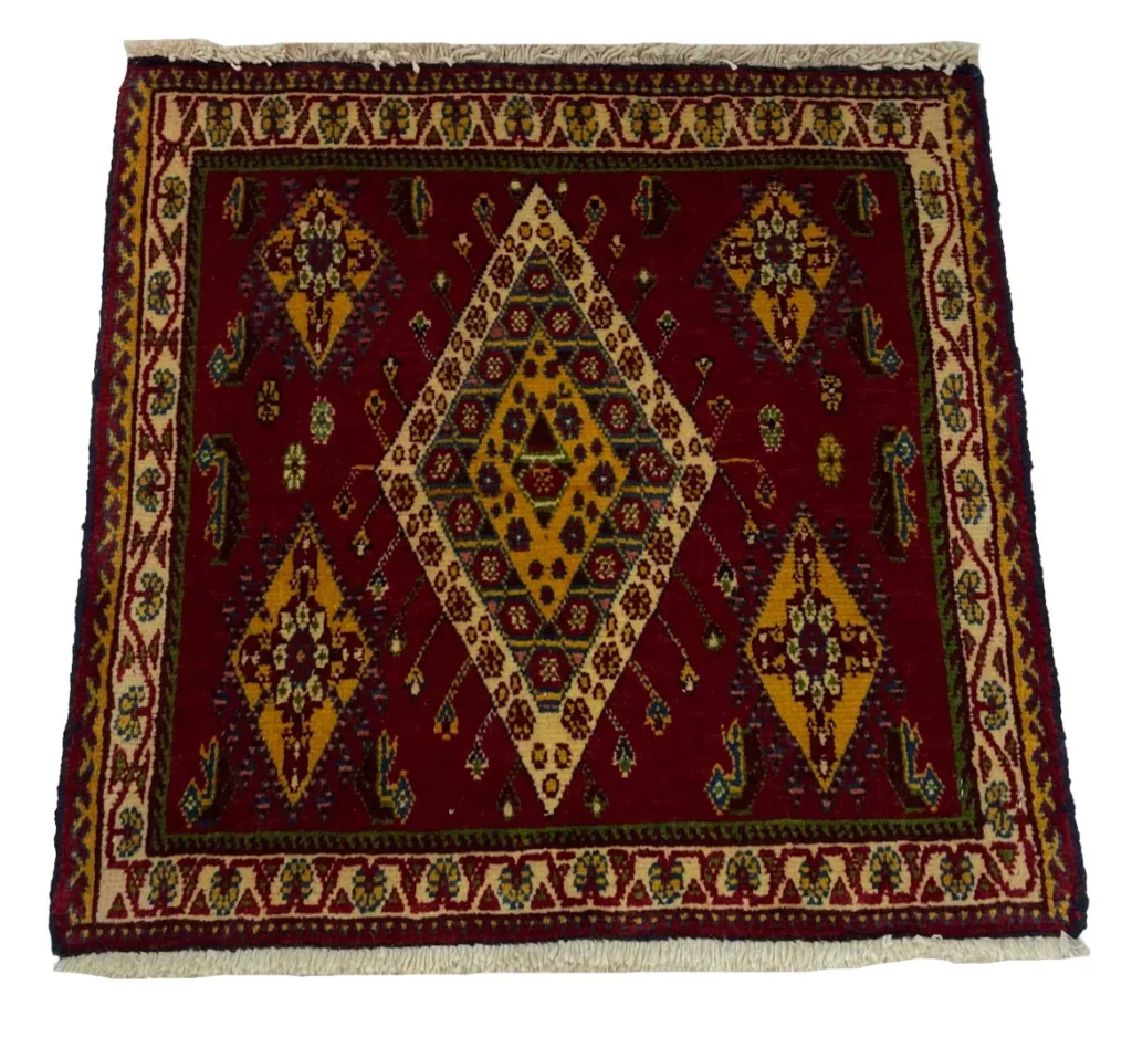 Persian Rug Qashqai 57 x 57 cm Wool Hand-knotted