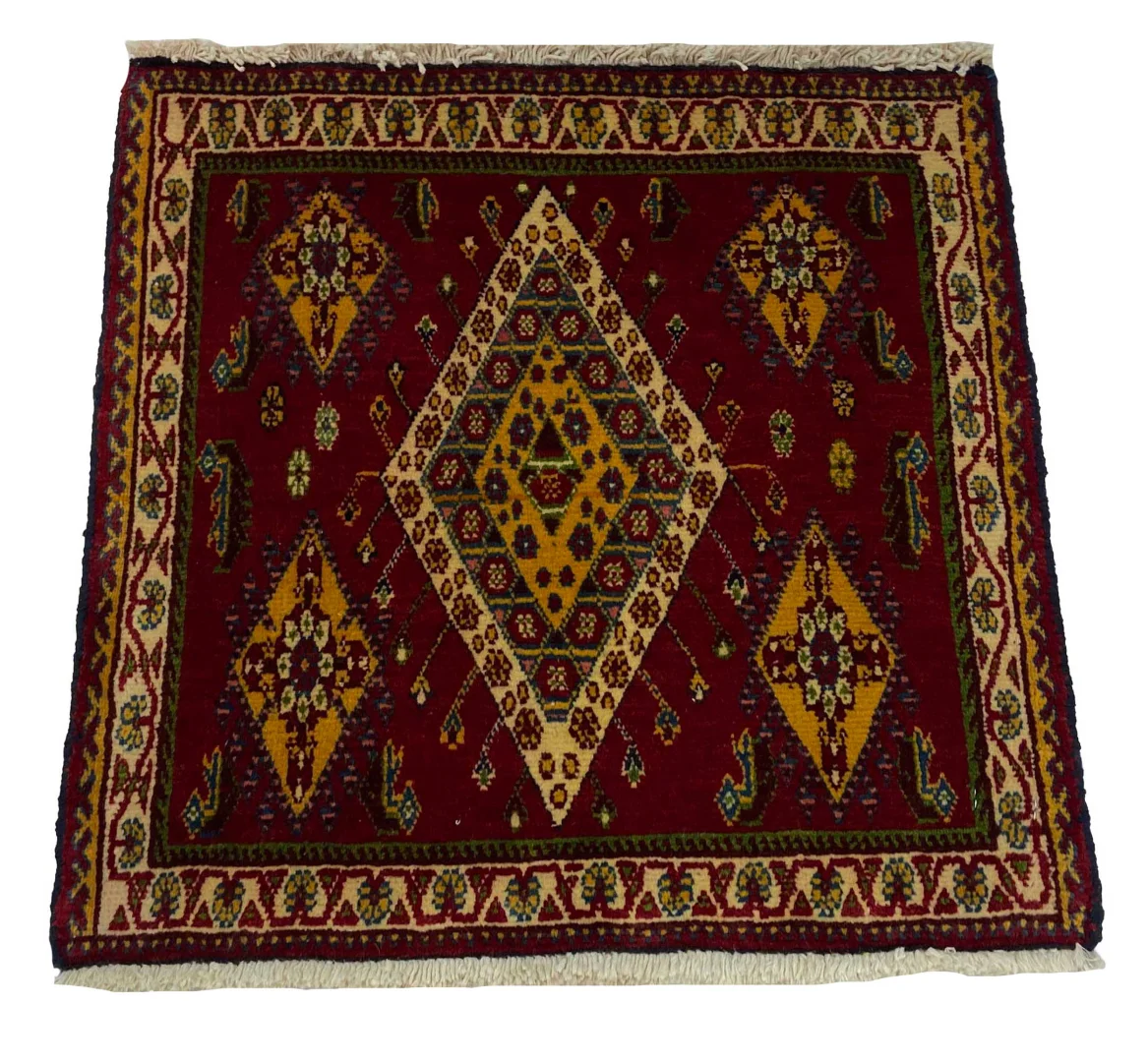 Persian Rug Qashqai 57 x 57 cm Wool Hand-knotted