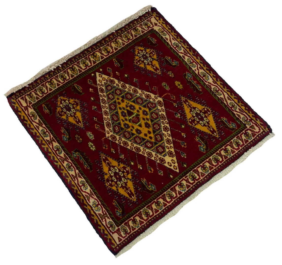 Persian Rug Qashqai 57 x 57 cm Wool Hand-knotted