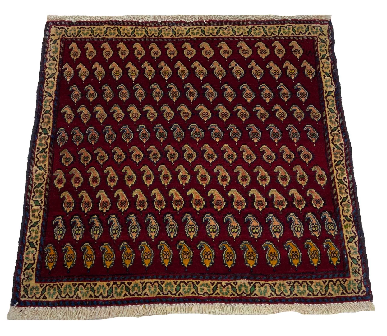 Persian Rug Fars 57 x 60 cm Wool Hand-knotted